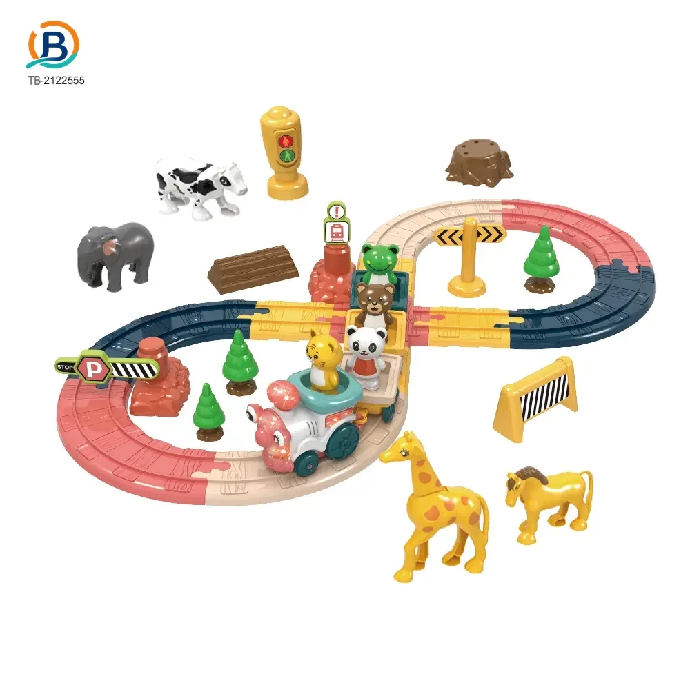 Light Music Train Track Set, 47 pcs (TB-2122555) — product photograph 1