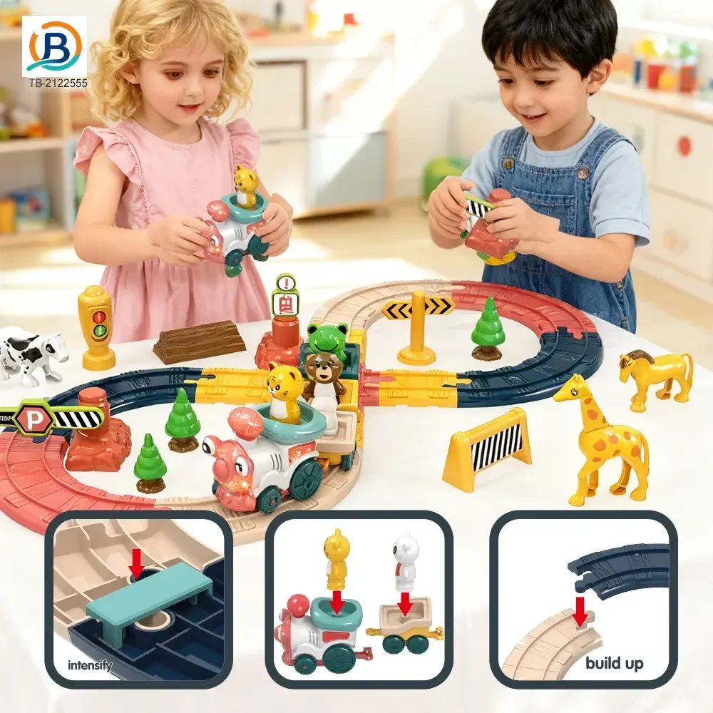 Light Music Train Track Set, 47 pcs (TB-2122555) — product photograph 3