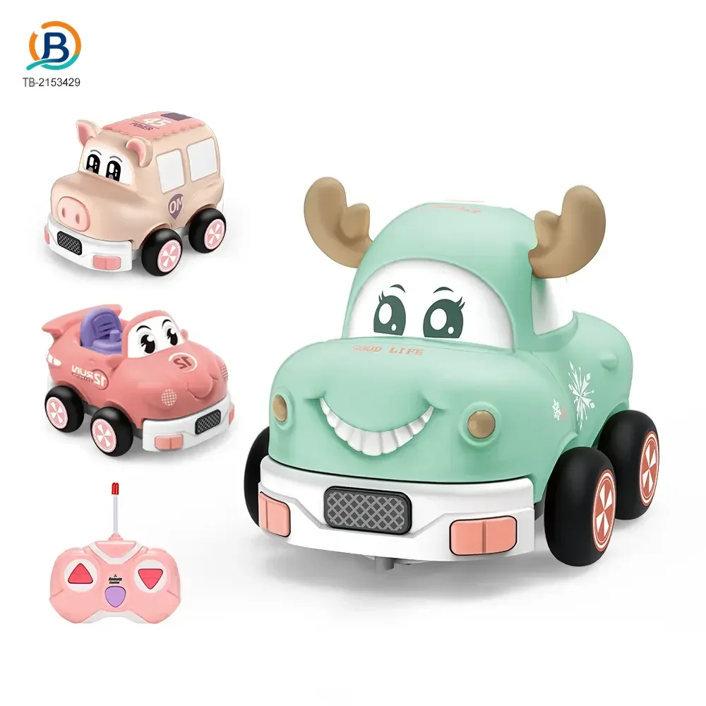 Two Way RC Racing Car Toy, Cartoon Body, Light, and Music (TB-2153429) — product photograph 1
