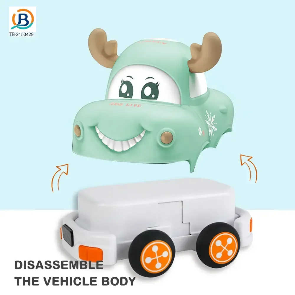 Two Way RC Racing Car Toy, Cartoon Body, Light, and Music (TB-2153429) — product photograph 3