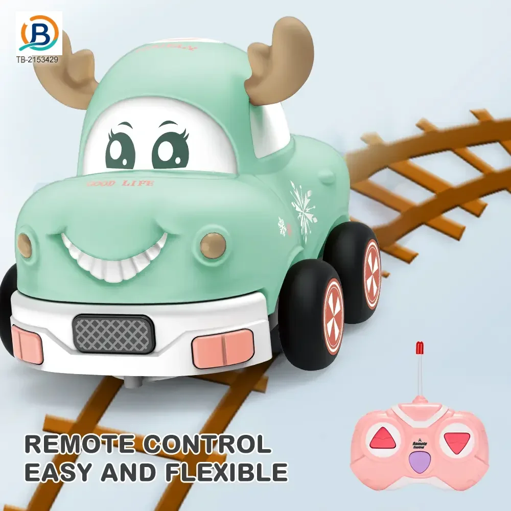 Two Way RC Racing Car Toy, Cartoon Body, Light, and Music (TB-2153429) — product photograph 5