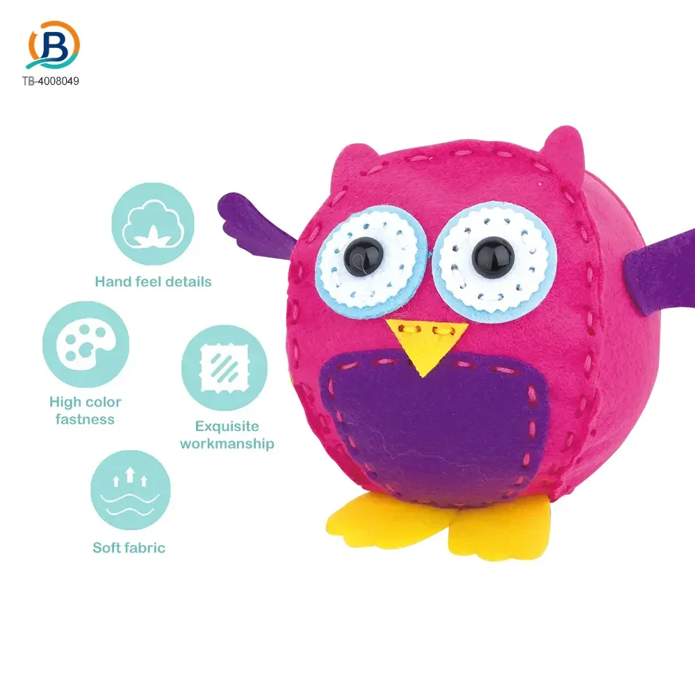 DIY Owl Doll Toy, Sewing Kit (TB-4008049) — product photograph 2
