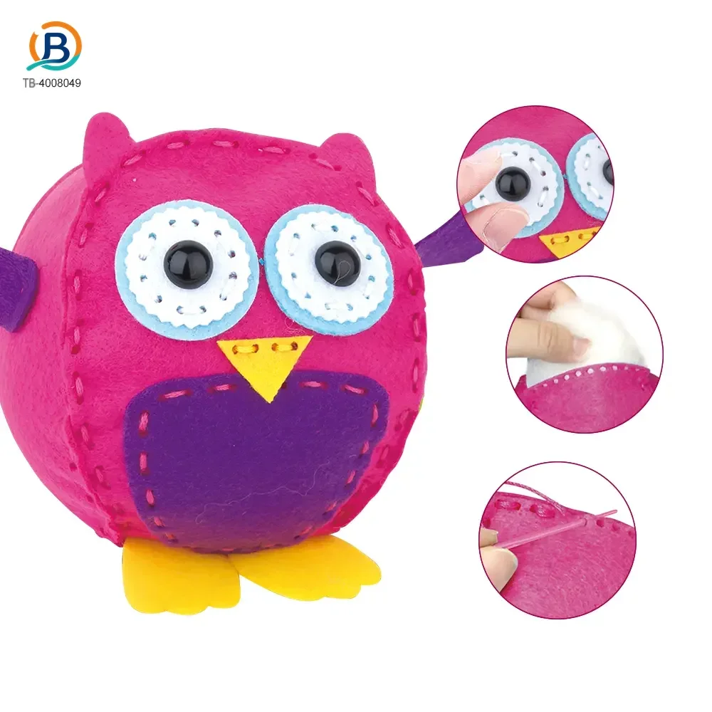 DIY Owl Doll Toy, Sewing Kit (TB-4008049) — product photograph 3