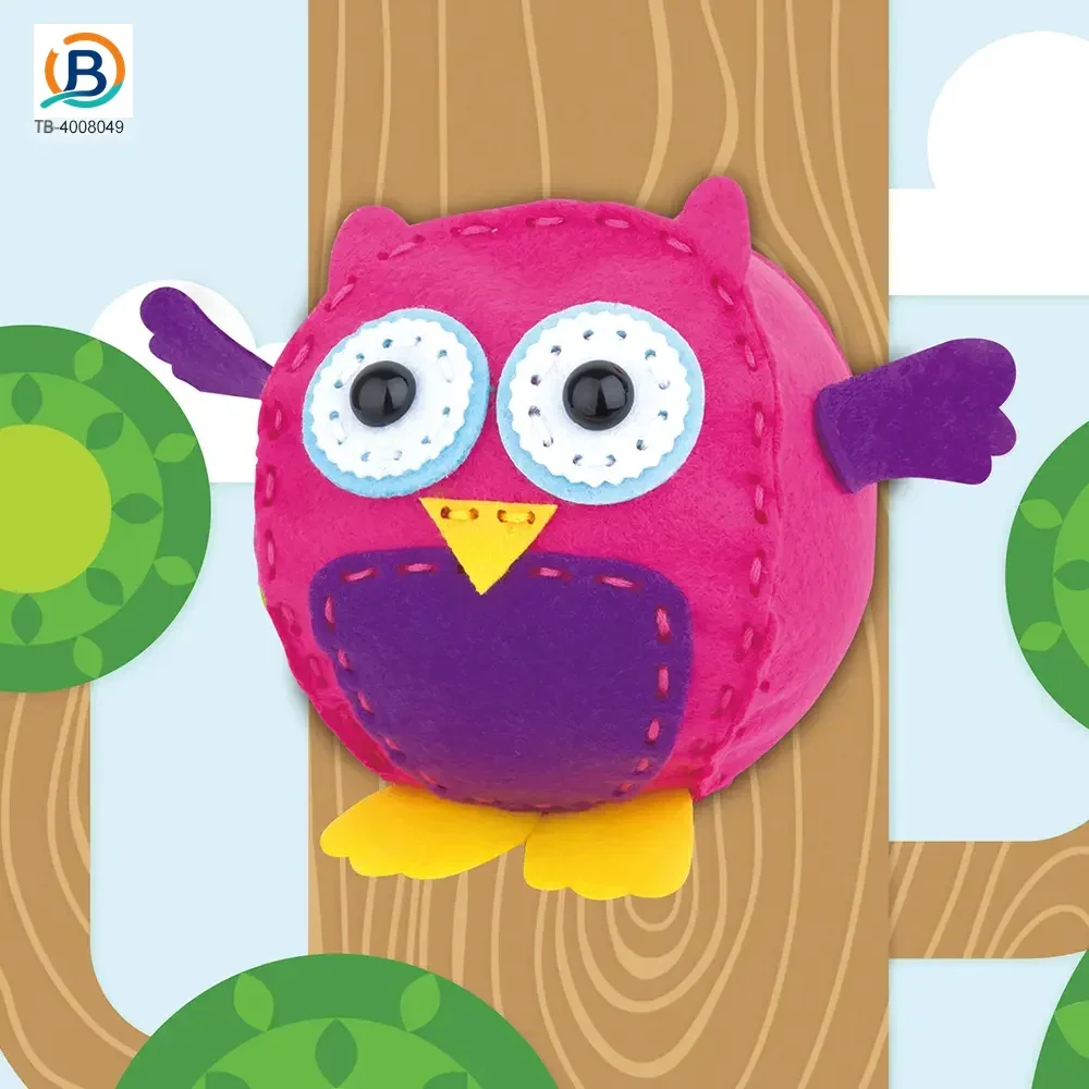 DIY Owl Doll Toy, Sewing Kit (TB-4008049) — product photograph 4