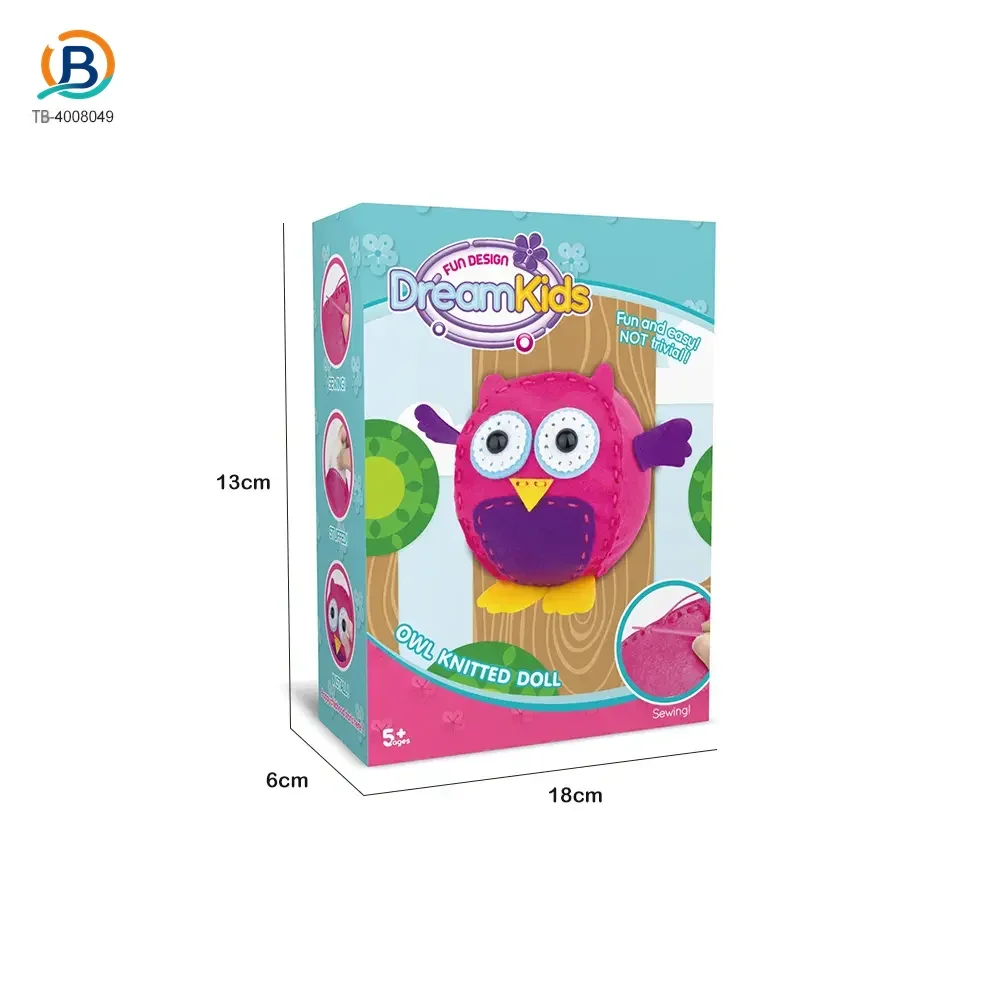 DIY Owl Doll Toy, Sewing Kit (TB-4008049) — product photograph 6