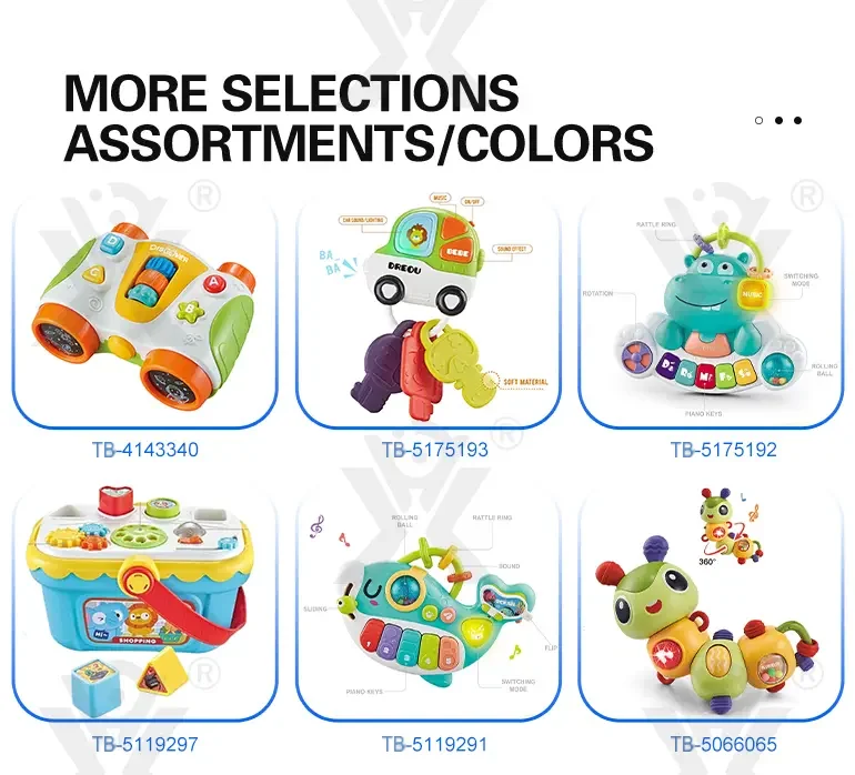 Baby Telescope Toy With Sound & Light, Toddler Interactive Learning Binoculars- Educational Toddler Toys (TB-4143340) — illustrated product details, panel 7