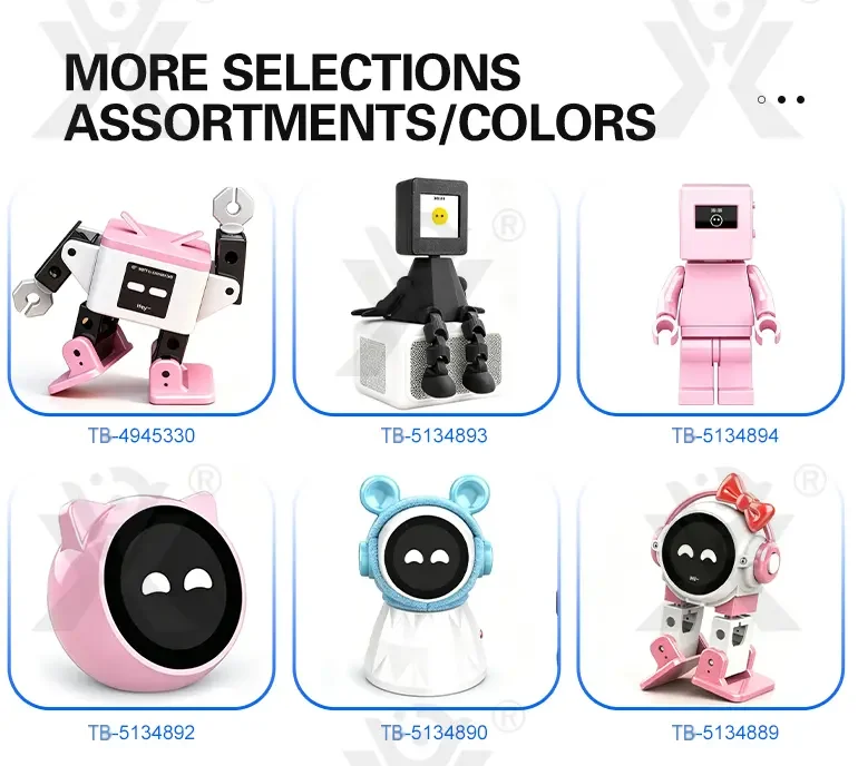 Desk AI Robot Toy (TB-5134891) — illustrated product details, panel 5