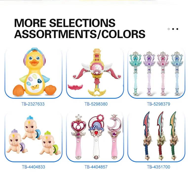 Interactive Dancing Duck Toy, Dual Modes (TB-2327633) — illustrated product details, panel 11