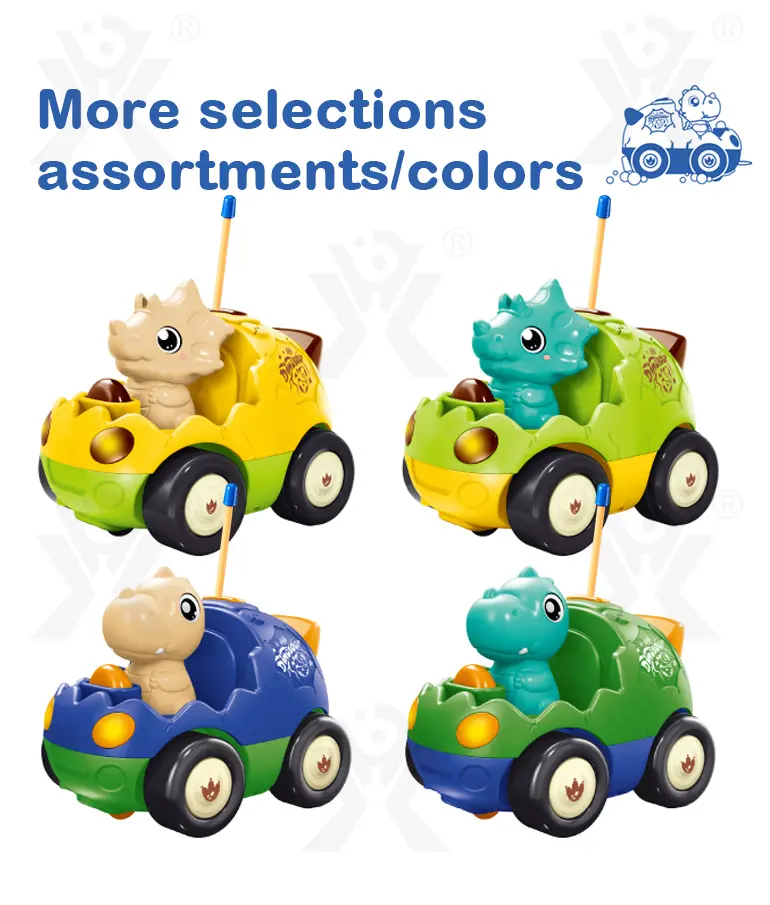 Dinosaur RC Cars Toys, with Light and Sound (TB-4970679) — illustrated product details, panel 8