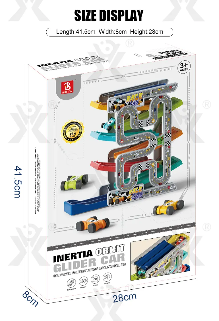 Dual Race Track Car Toy, Bulk Track Toy Supplier (TB-4951951) — illustrated product details, panel 10