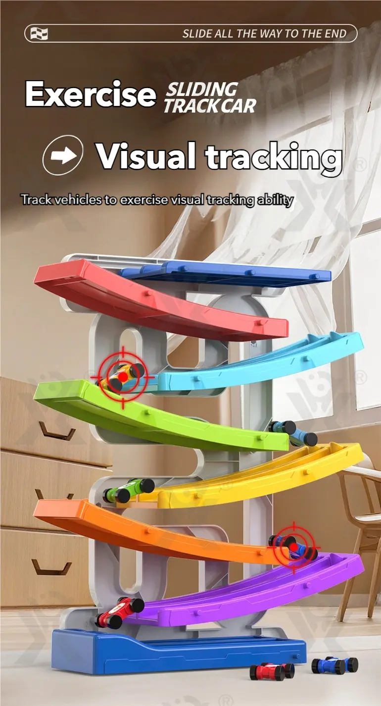 Dual Race Track Car Toy, Bulk Track Toy Supplier (TB-4951951) — illustrated product details, panel 3
