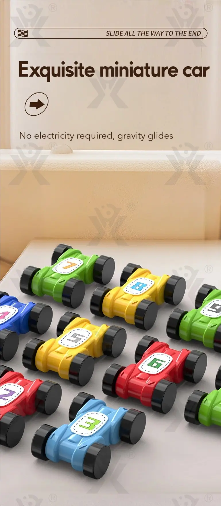 Dual Race Track Car Toy, Bulk Track Toy Supplier (TB-4951951) — illustrated product details, panel 6
