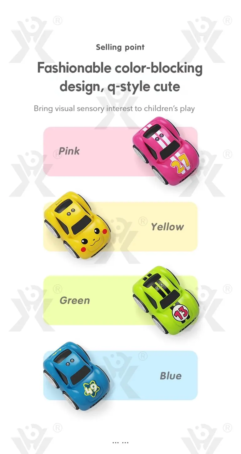 Follow Me Magic Car With Remote Control Functions (TB-5064059) — illustrated product details, panel 2
