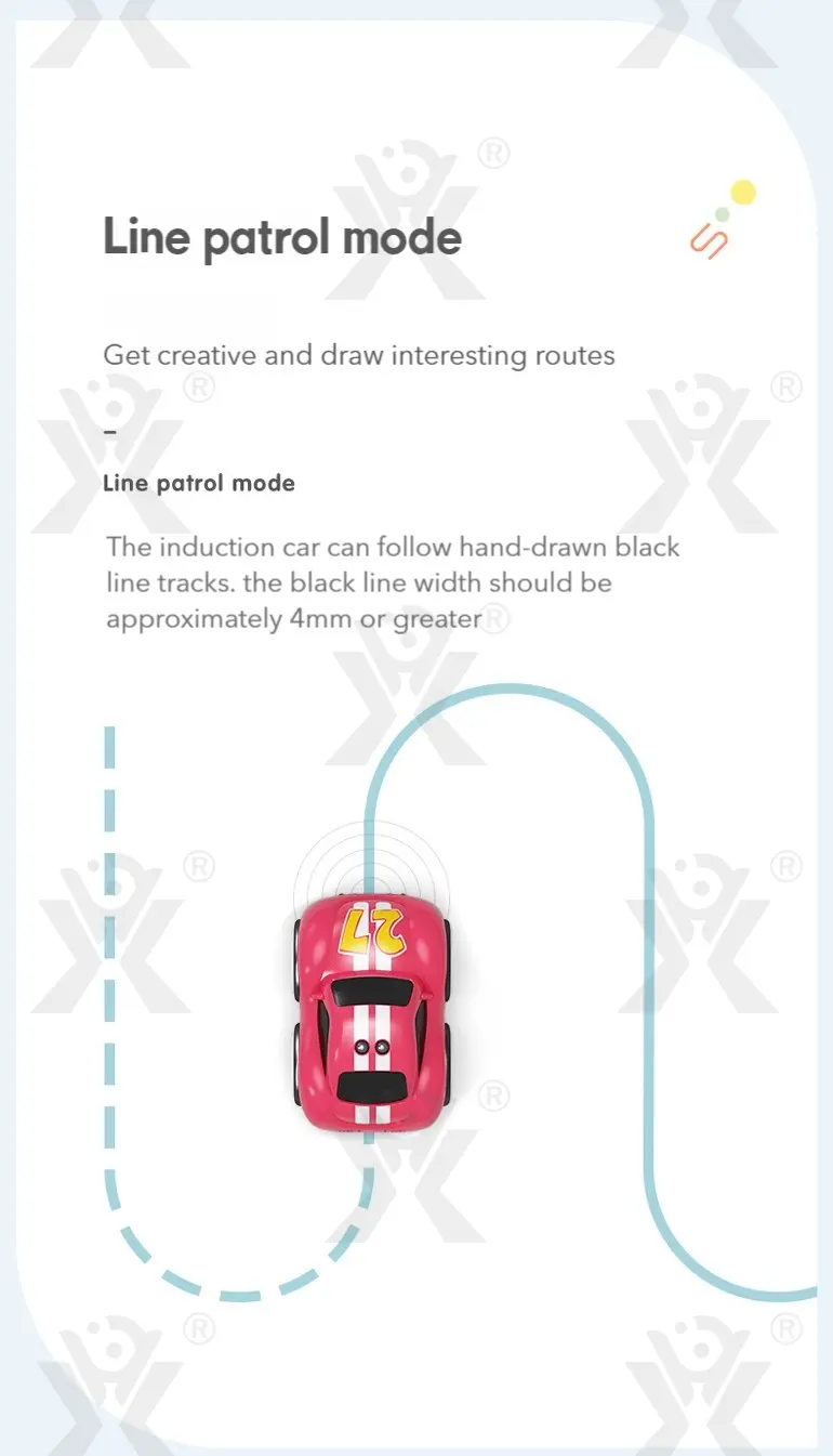 Follow Me Magic Car With Remote Control Functions (TB-5064059) — illustrated product details, panel 9