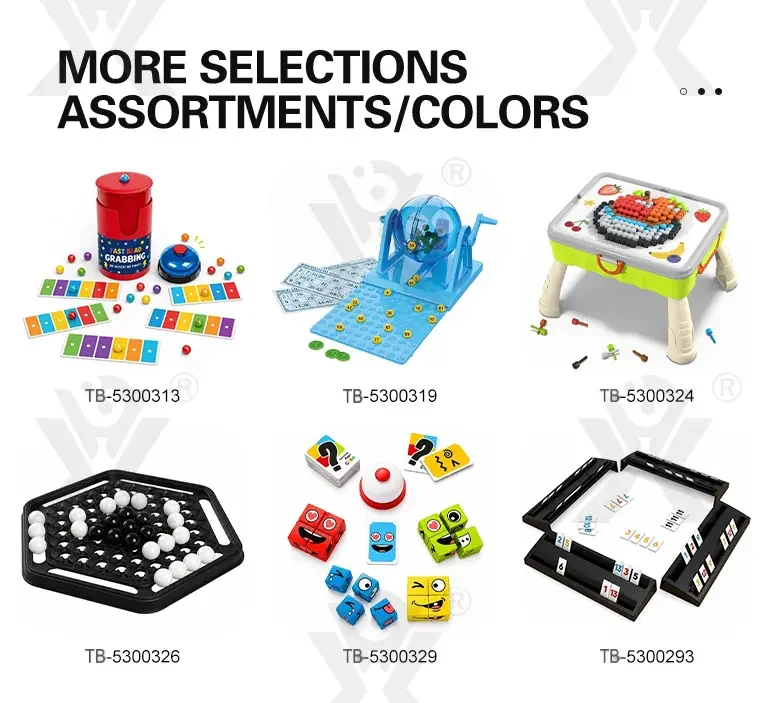 Jumping Ball Tabletop Game, Grid-Matching (TB-1434123) — illustrated product details, panel 7
