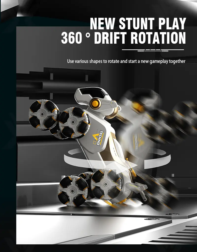 Remote Control 8-Wheel Climbing Mechanical Robot Dog-RC Dog Toy (TB-4485719) — illustrated product details, panel 6