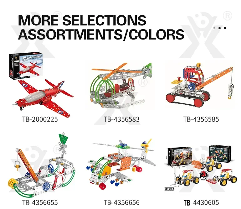 Metal Building Model Train Toy (TB-5049209) — illustrated product details, panel 6