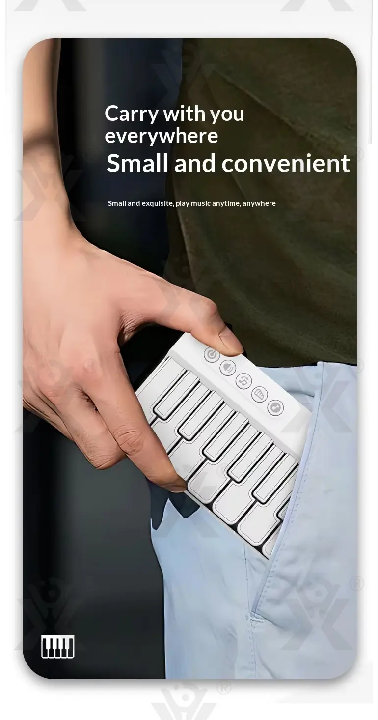 15 Key Kids Pocket Piano Toy LED Light Musical Instrument (TB-4859850) — illustrated product details, panel 7