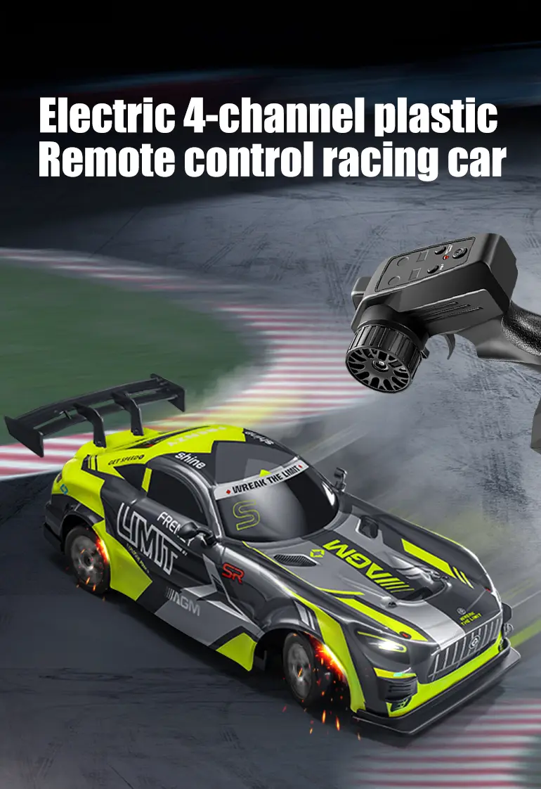 1:16 RC Drift Car, 4WD RC High-Speed Drift Car for Kids, with LED Lights (TB-4497595) — illustrated product details, panel 1