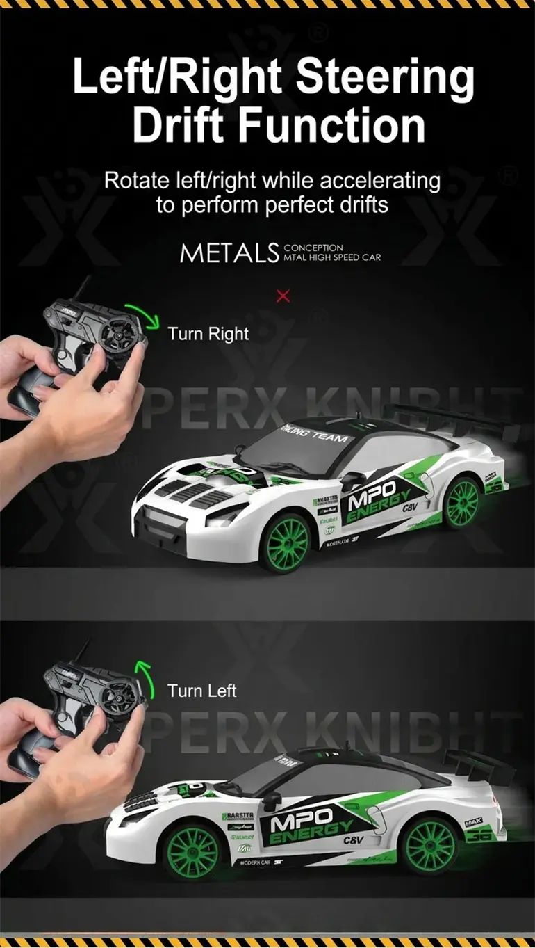 RC Drift Car, 1:24 Scale, 2.4GHz, 4WD (TB-2167524) — illustrated product details, panel 6