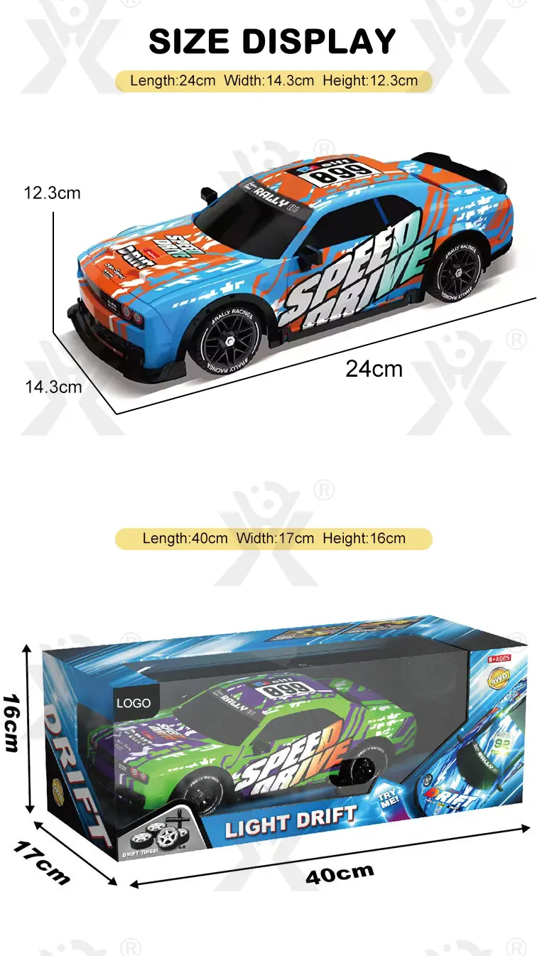 1:16 Four-Way Light RC Racing Car (TB-4256361) — illustrated product details, panel 6