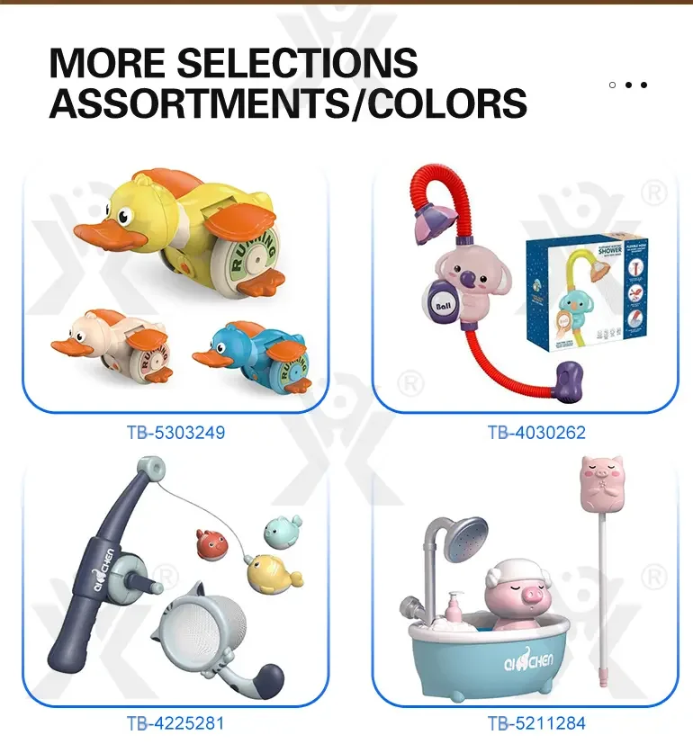 360 Degree Rotating Electric Duck Toy (TB-5303249) — illustrated product details, panel 10