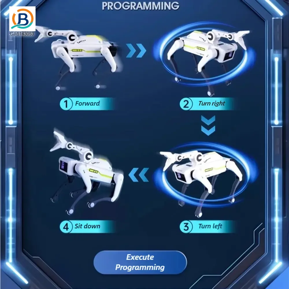 AI Robot Dog, Multifunctional Mechanical Dog With Bionic Hand (TB-5143053) — product photograph 3