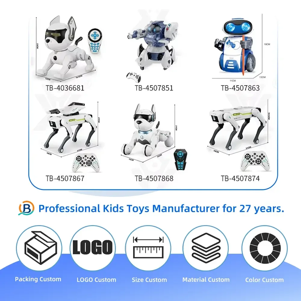 AI Robot Dog, Multifunctional Mechanical Dog With Bionic Hand (TB-5143053) — product photograph 4