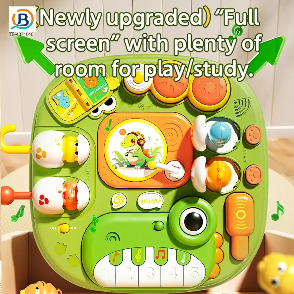 Baby Activity Center Table, Dinosaur Theme (TB-4371040) — product photograph 2