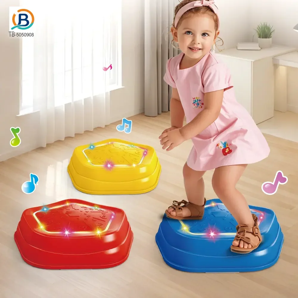 Balance Sensory Stepping Stones Indoor Outdoor Play With Light & Music-Baby Toys Wholesale (TB-5050908) — product photograph 2