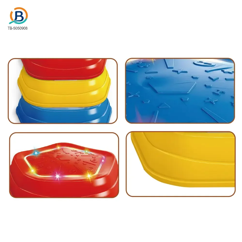 Balance Sensory Stepping Stones Indoor Outdoor Play With Light & Music-Baby Toys Wholesale (TB-5050908) — product photograph 4