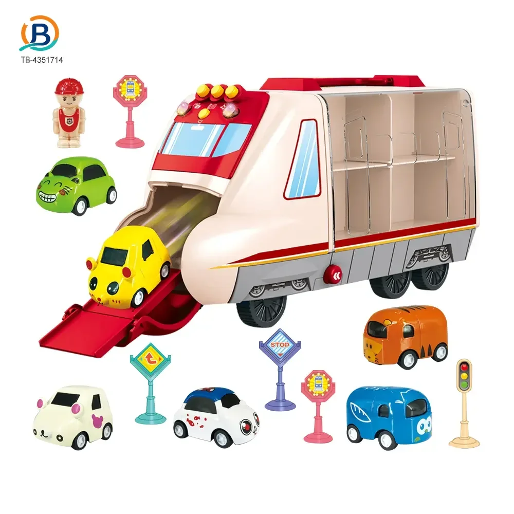 Carrier Vehicles Toy, Multifunctional Buttons, Colorful Music and Lighting (TB-4351714) — product photograph 1