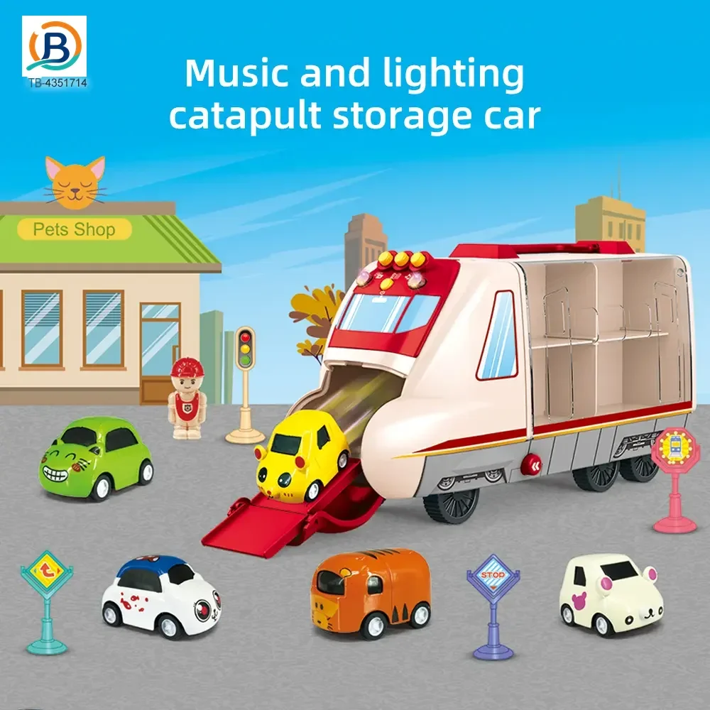 Carrier Vehicles Toy, Multifunctional Buttons, Colorful Music and Lighting (TB-4351714) — product photograph 2