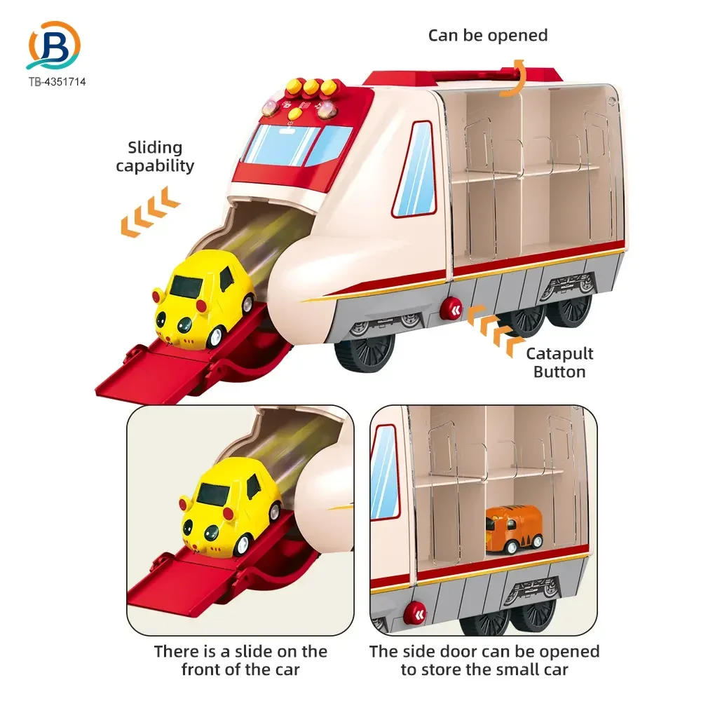 Carrier Vehicles Toy, Multifunctional Buttons, Colorful Music and Lighting (TB-4351714) — product photograph 4