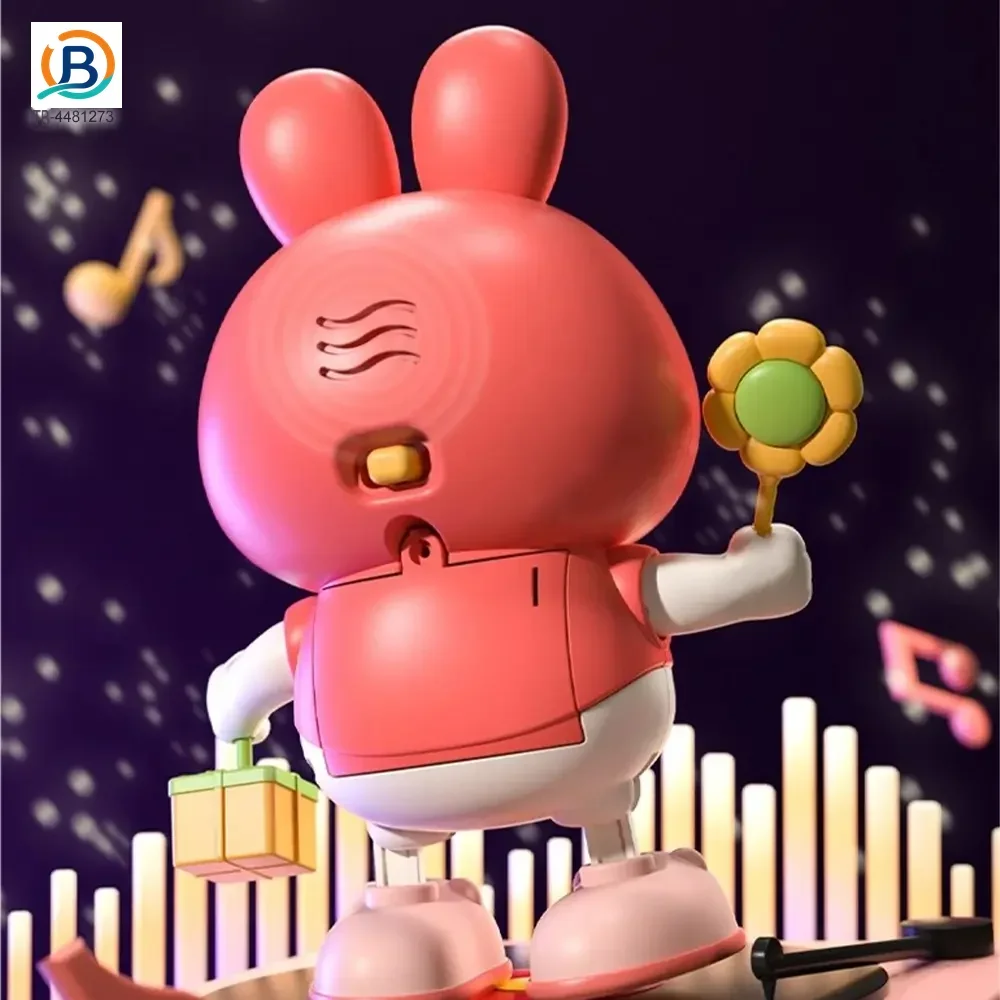 Dancing Rabbit Toy for Kids with Dynamic Music & Cool Lights (TB-4481273) — product photograph 2
