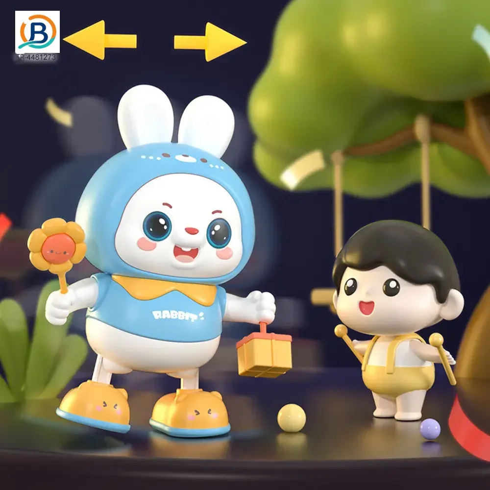 Dancing Rabbit Toy for Kids with Dynamic Music & Cool Lights (TB-4481273) — product photograph 3