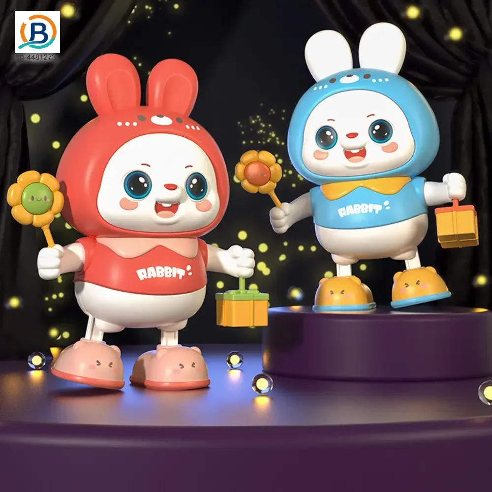 Dancing Rabbit Toy for Kids with Dynamic Music & Cool Lights (TB-4481273) — product photograph 4