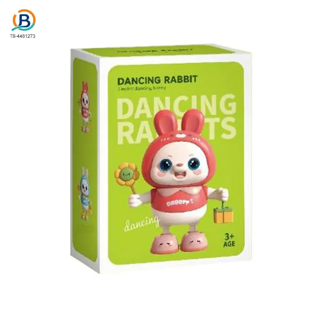 Dancing Rabbit Toy for Kids with Dynamic Music & Cool Lights (TB-4481273) — product photograph 5