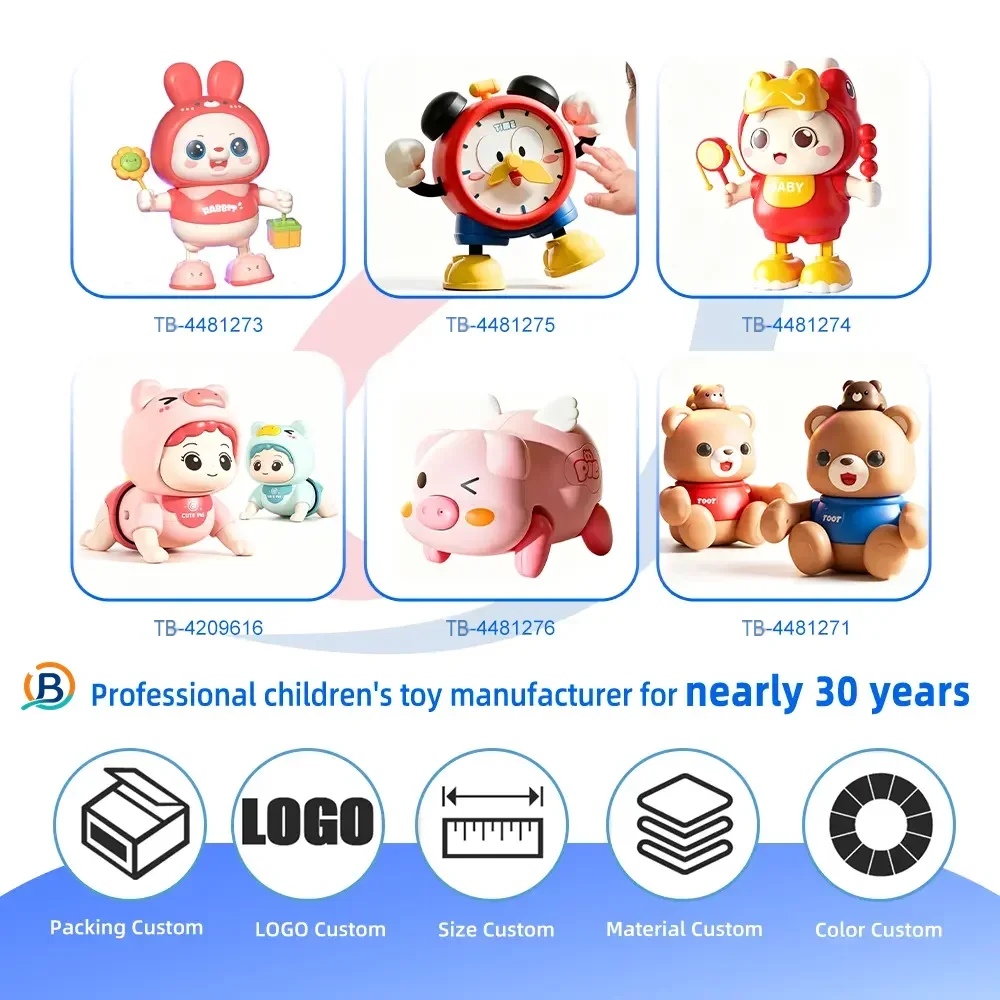 Dancing Rabbit Toy for Kids with Dynamic Music & Cool Lights (TB-4481273) — product photograph 6