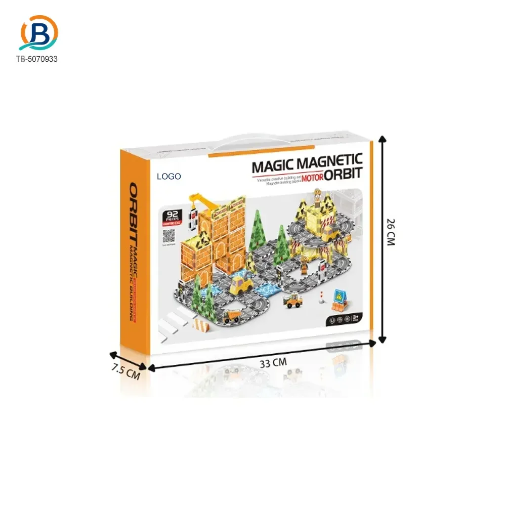 Engineer Magnetic Tile Sets For Kids, STEM Montessori Toy (TB-5070933) — product photograph 3