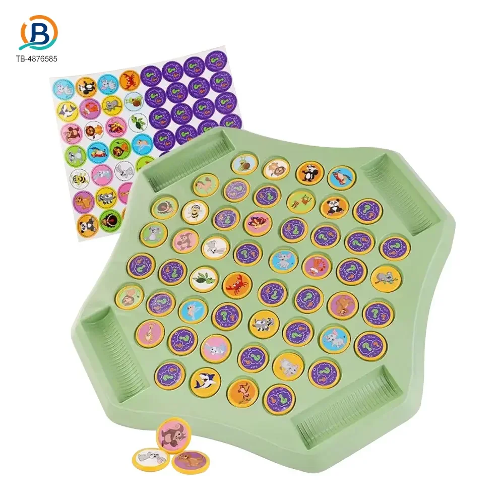 Animal Flip Chess Memory Game, DIY Stickers (TB-4876585) — product photograph 1