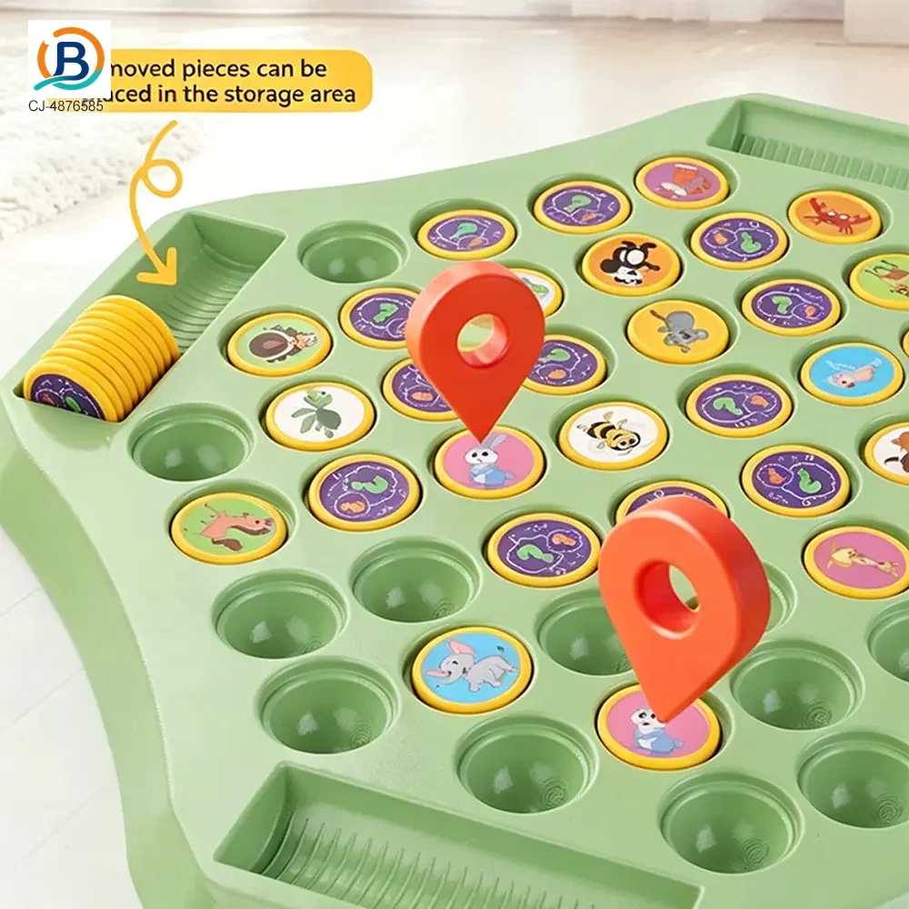 Animal Flip Chess Memory Game, DIY Stickers (TB-4876585) — product photograph 3