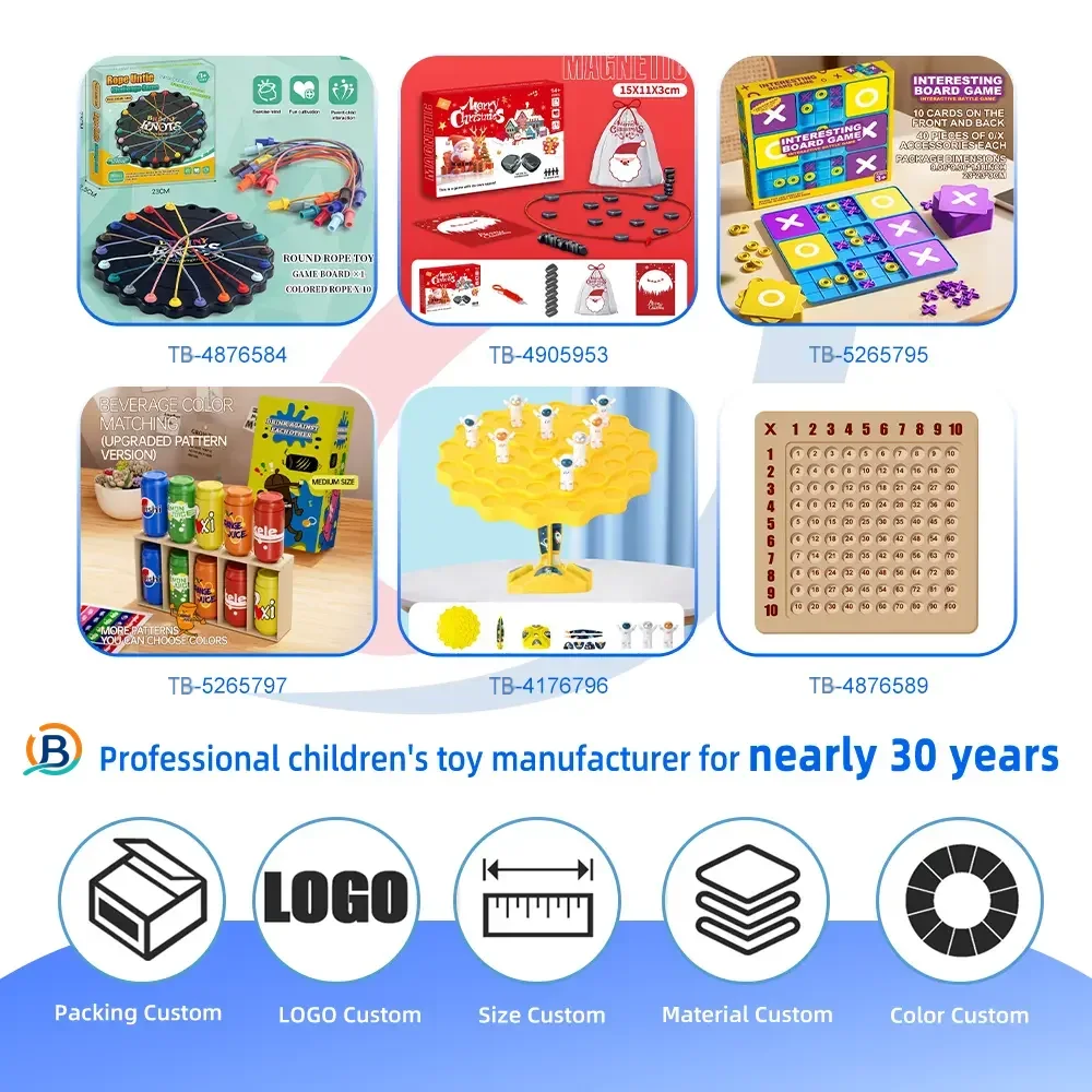 Animal Flip Chess Memory Game, DIY Stickers (TB-4876585) — product photograph 5