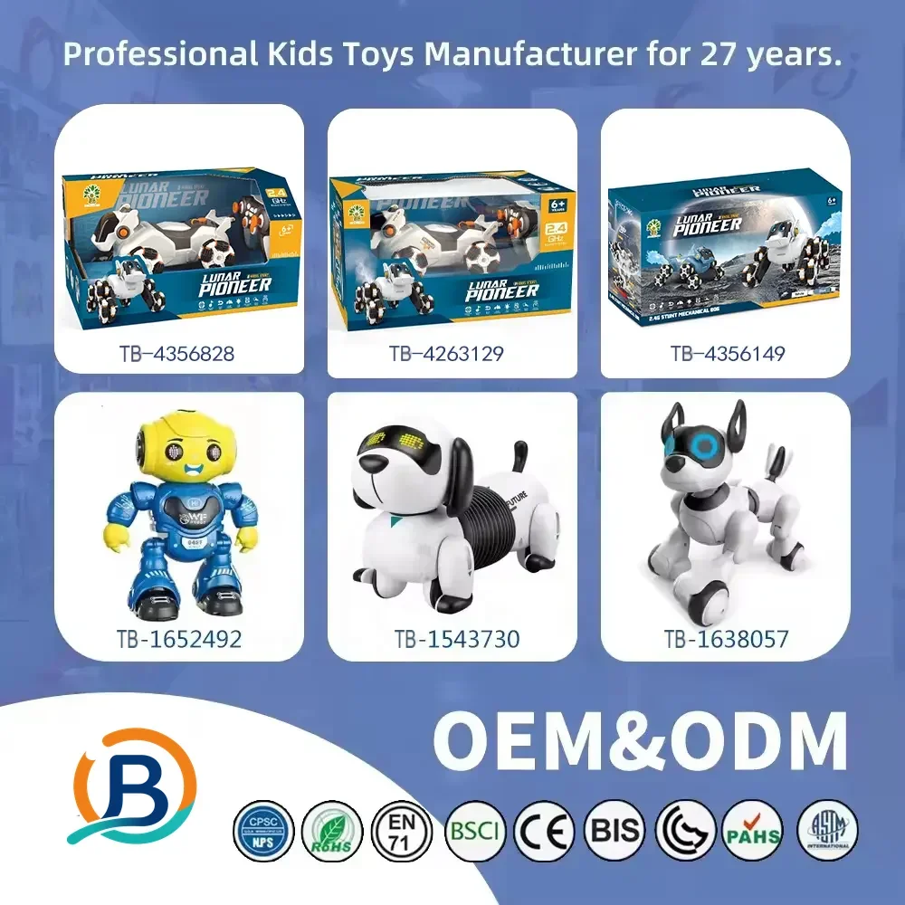 Remote Control 8-Wheel Climbing Mechanical Robot Dog-RC Dog Toy (TB-4485719) — product photograph 11