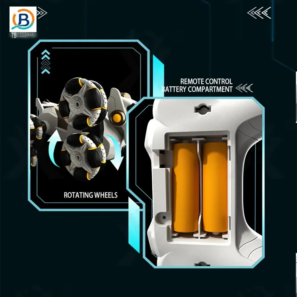 Remote Control 8-Wheel Climbing Mechanical Robot Dog-RC Dog Toy (TB-4485719) — product photograph 9