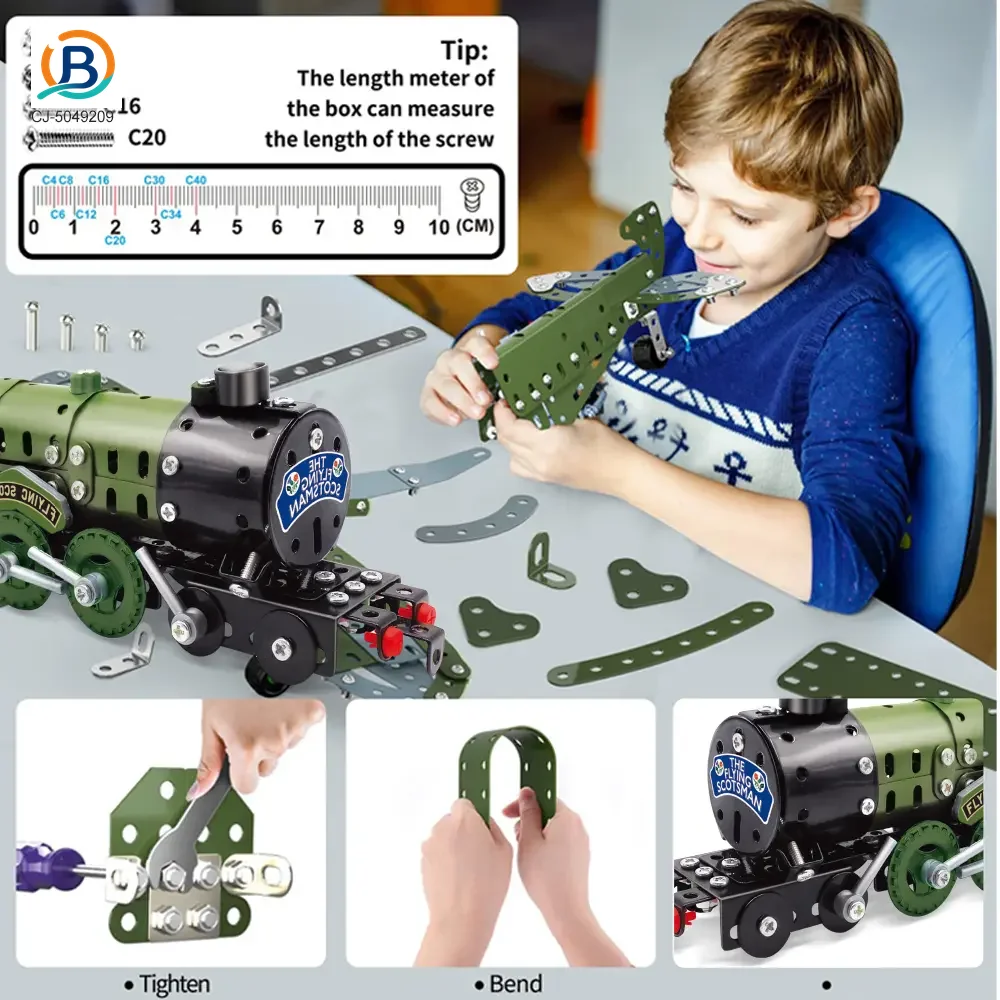 Metal Building Model Train Toy (TB-5049209) — product photograph 5
