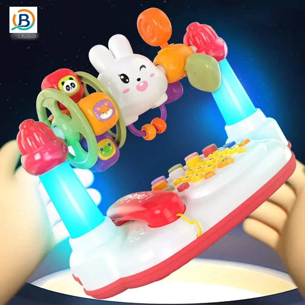 Cartoon Baby Interactive Music Light Keyboard Telephone Toy (TB-4360881) — product photograph 5