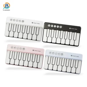 Wholesale 15 Key Kids Pocket Piano Toy LED Light Musical Instrument – Children’s Educational Toys