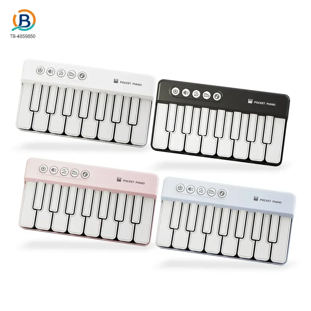 15 Key Kids Pocket Piano Toy LED Light Musical Instrument (TB-4859850) — product photograph 1