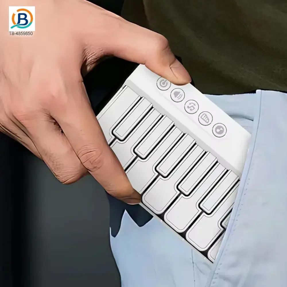 15 Key Kids Pocket Piano Toy LED Light Musical Instrument (TB-4859850) — product photograph 2